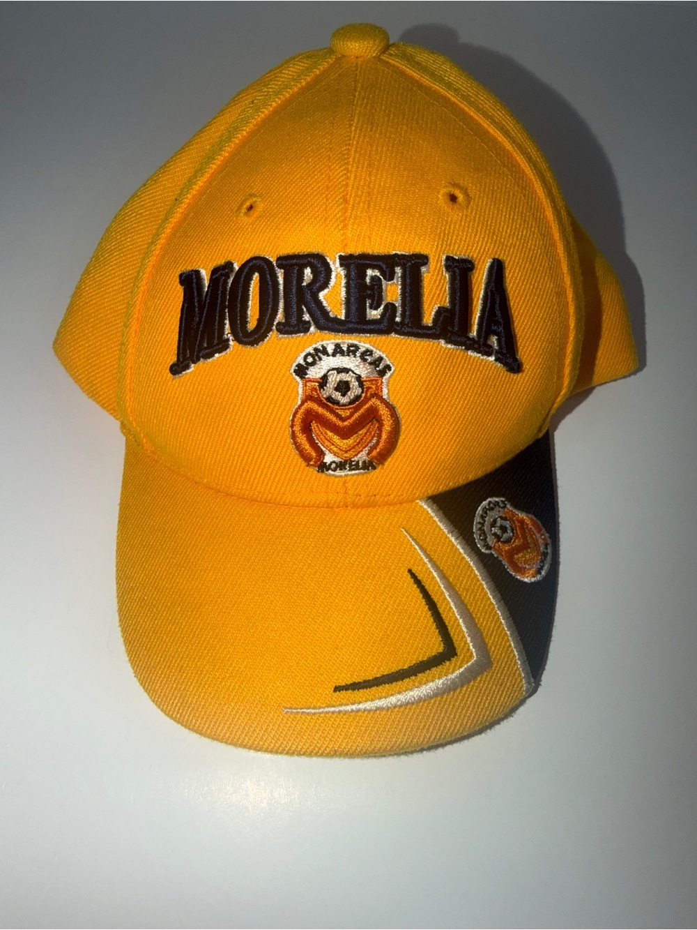 Monarcas Morelia México Yellow Embroidered Soccer Hat Cap – Pre-Owned
